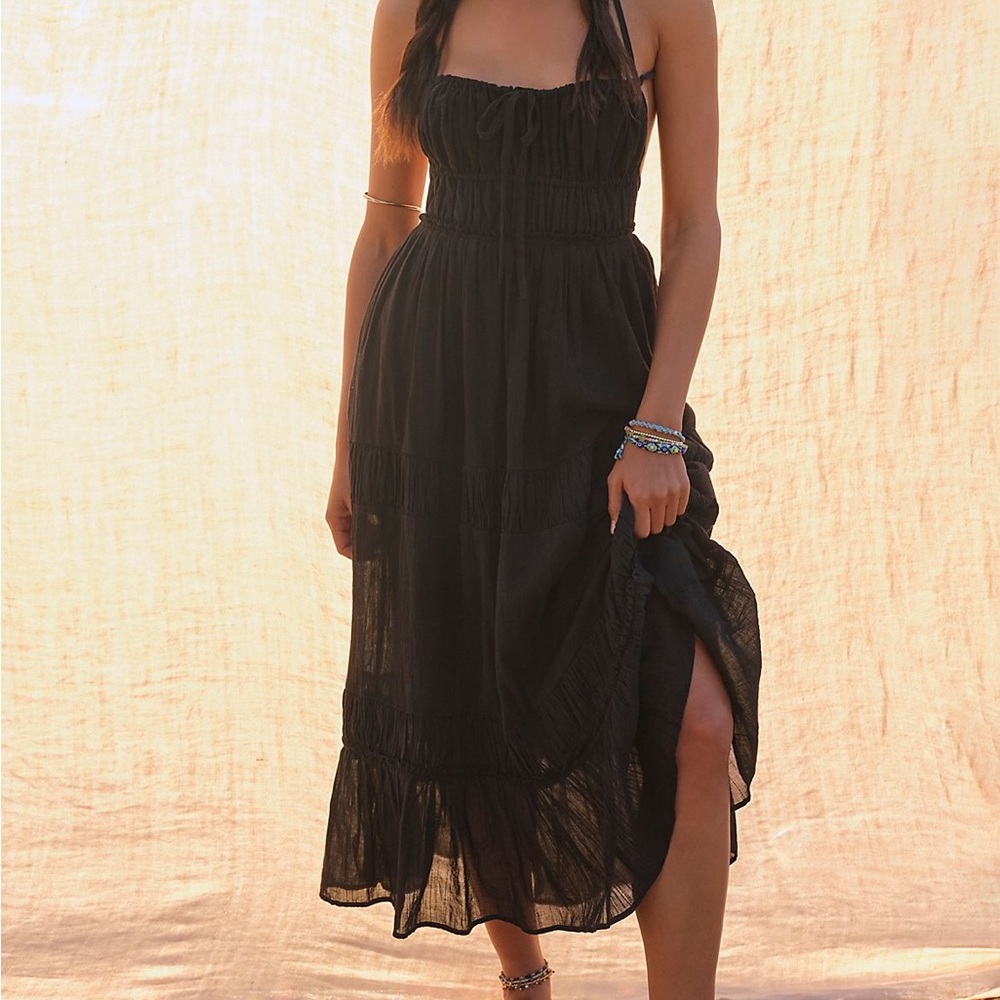Free People “Taking Sides” Maxi Dress